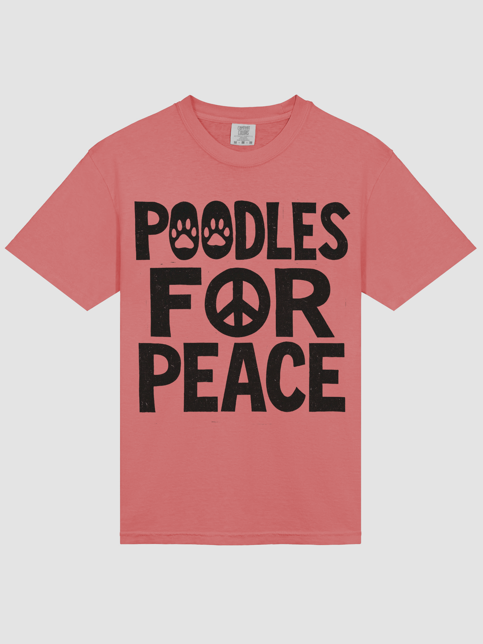 poodles for peace protest t-shirt product image (5)