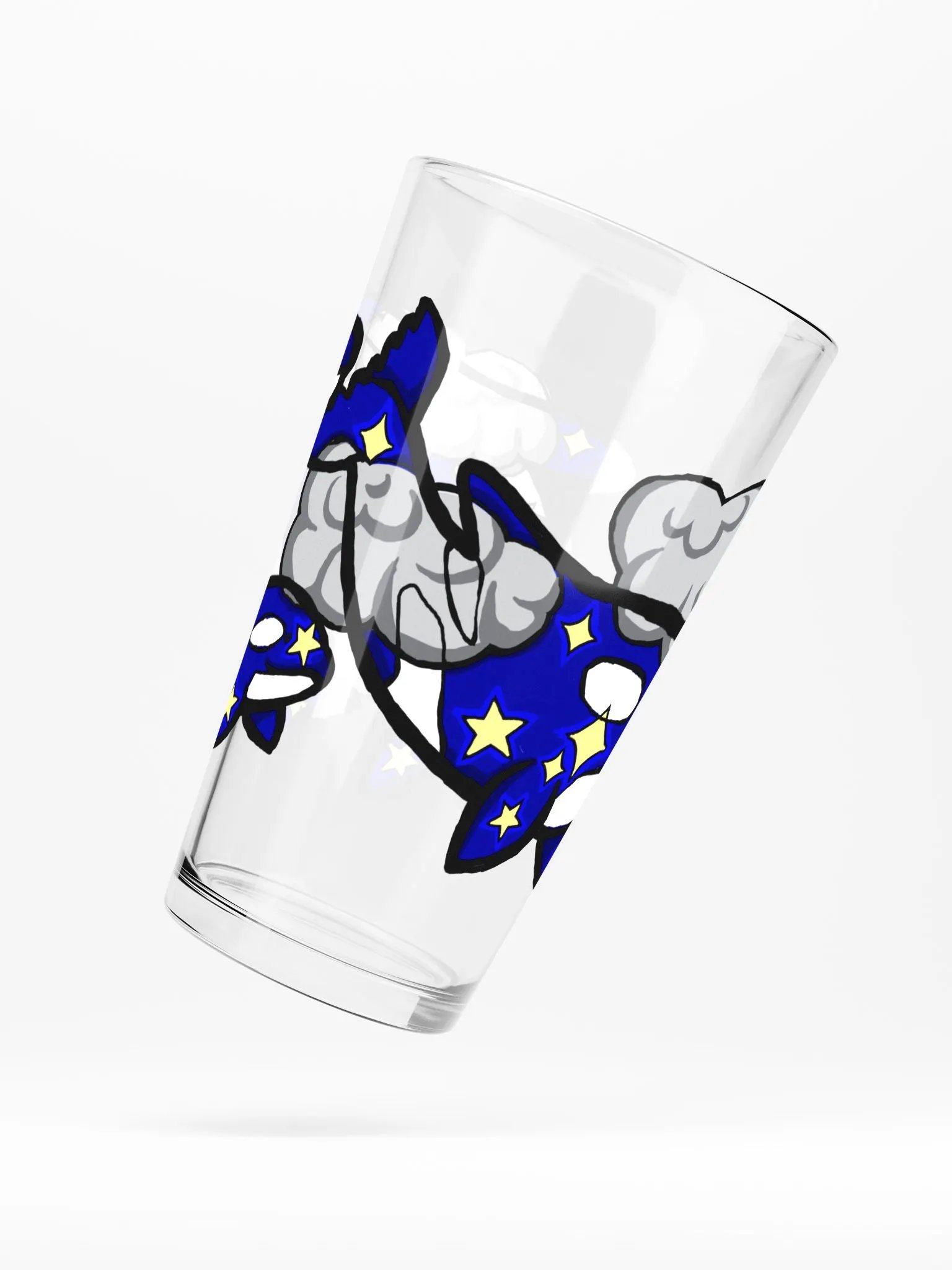 midnight orca pint glass product image (5)