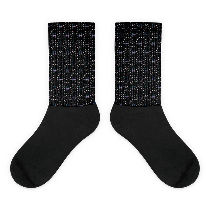Pisces, Pastel Pisces Glyph, Socks product image (1)
