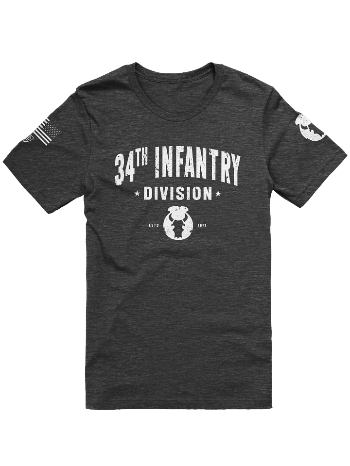 34th Infantry Division - Red Bull " Distressed" T-Shirt product image (1)
