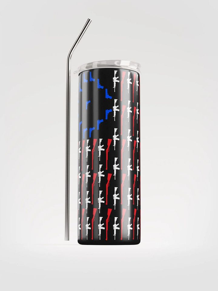 All American Fire Flag 20 oz Tumbler product image (1)