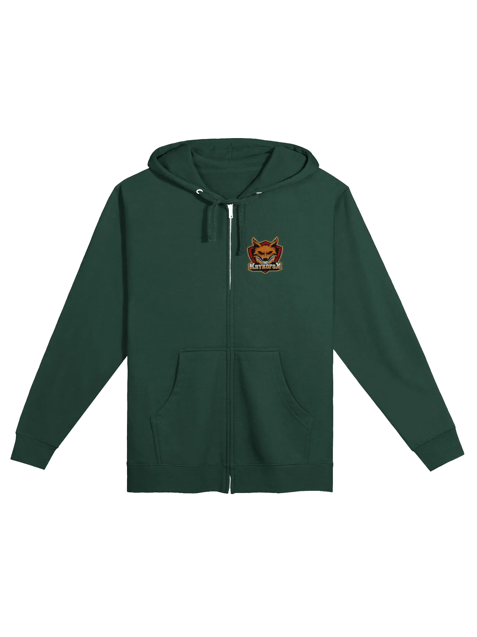 Krykofox Intense Zip-Up Hoodie product image (1)