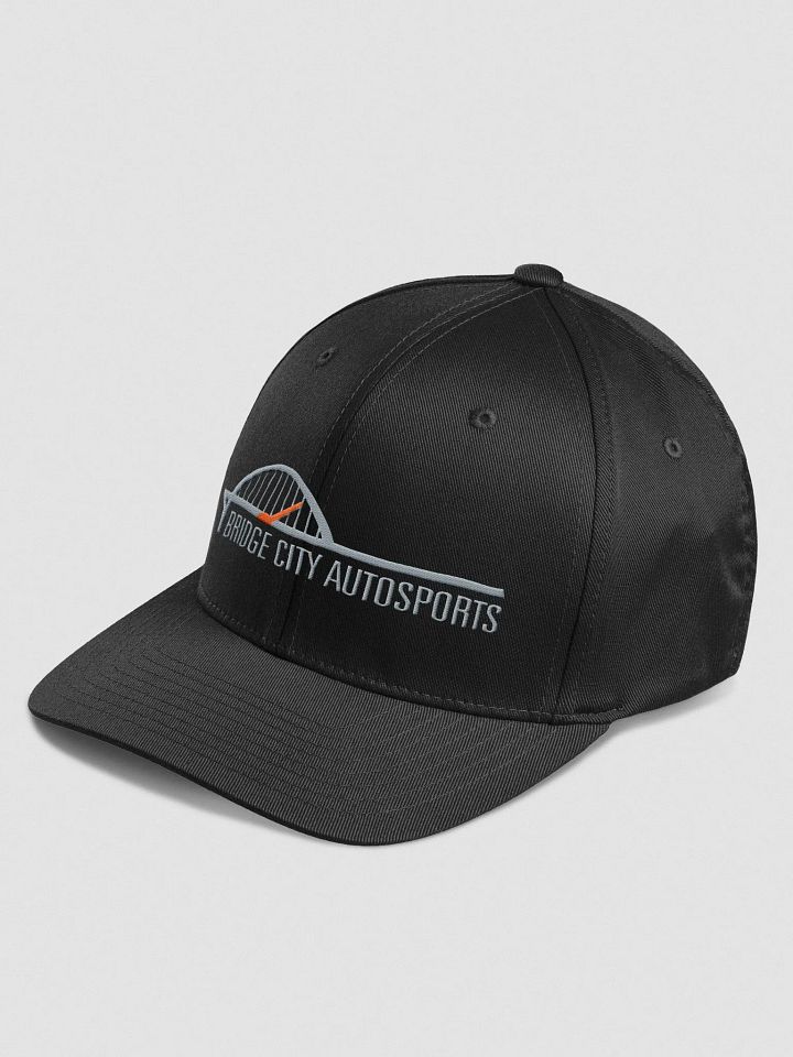 BCA Logo Silver/Orange Flex Fit hat product image (2)