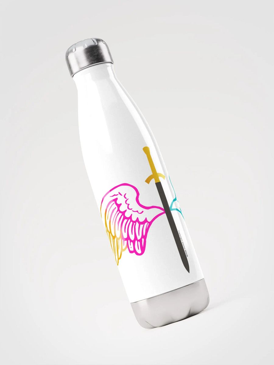 Warrior Words Colorful Logo Water Bottle product image (5)