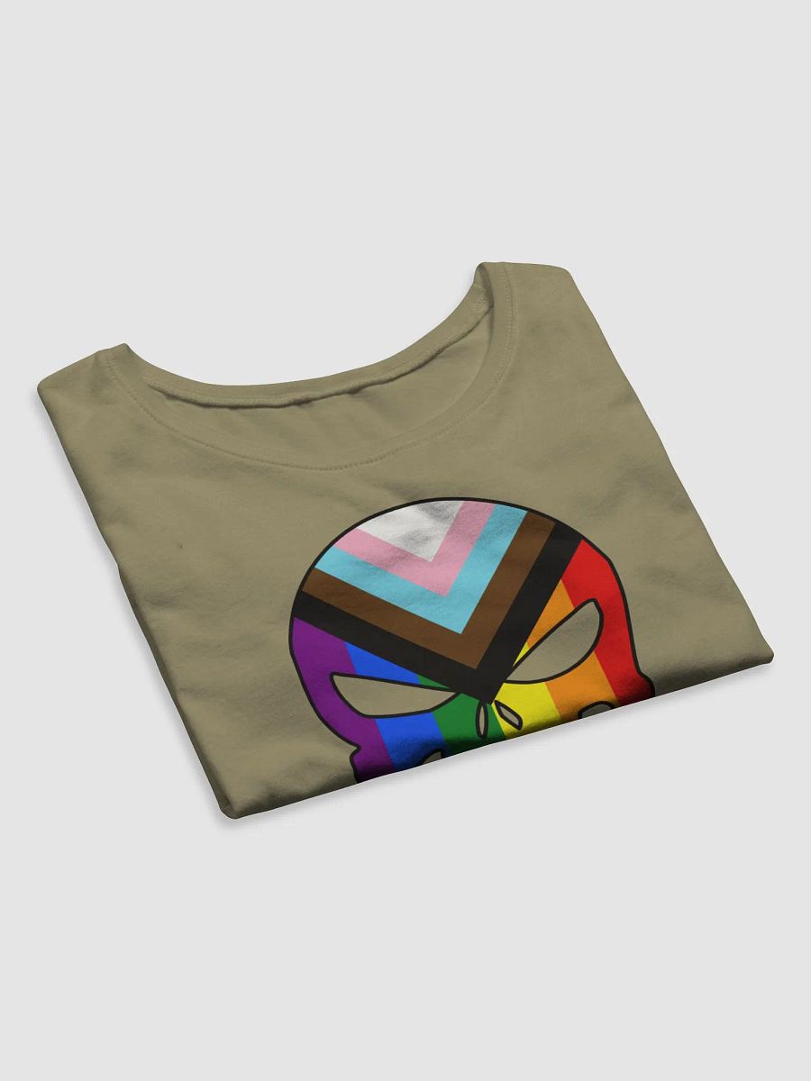 Thin Rainbow Line - Punisher Cropped Tee product image (12)