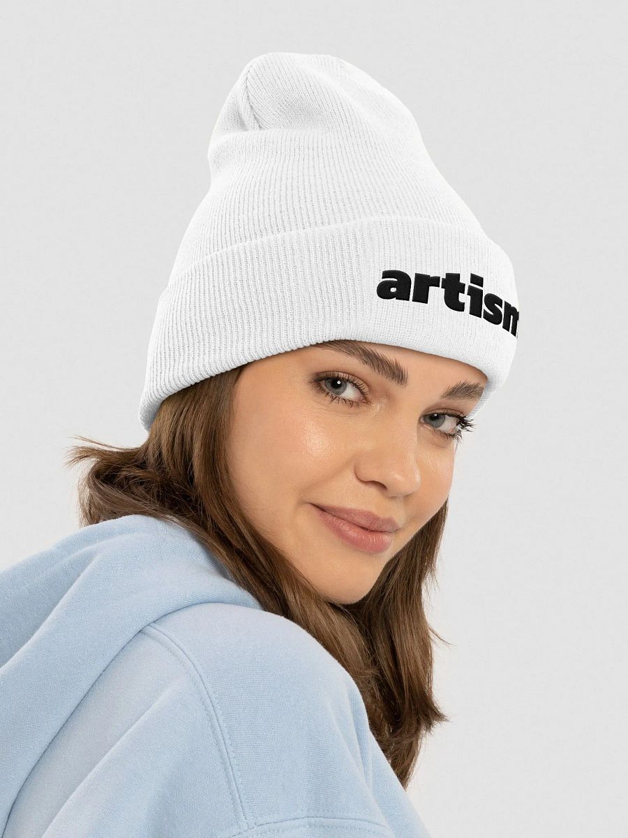 no diddy party. head tit. artism. beanie. product image (4)