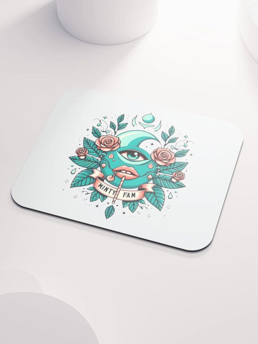 Minty Leaves Mousepad product image (3)