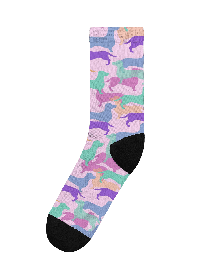 Hughie Pastel Camo Crew Socks! product image (1)