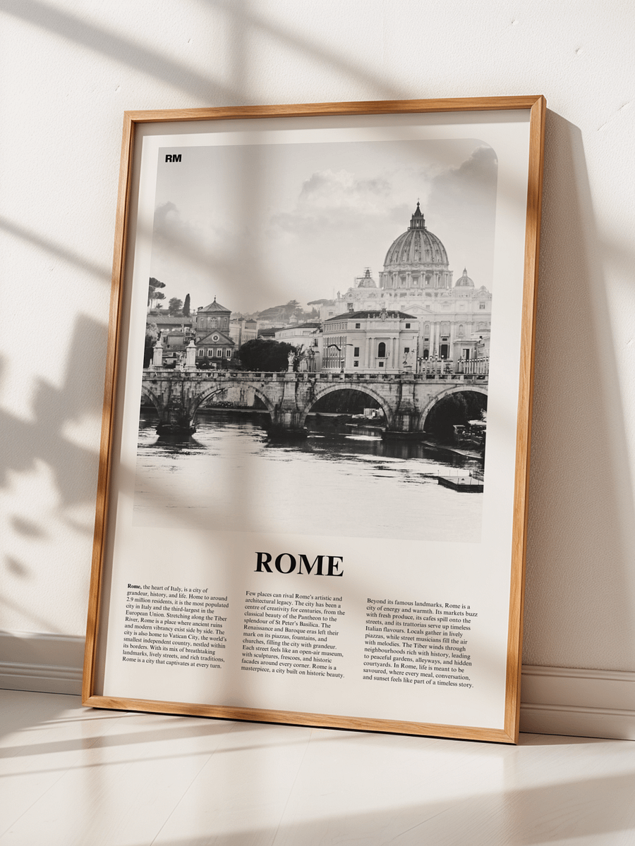 Rome 02 Newspaper Poster product image (2)