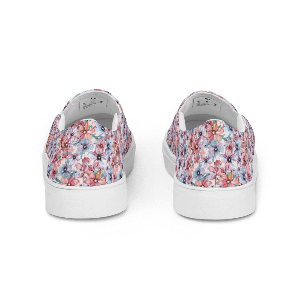 Flower Garden Women Canvas Shoes product image (4)