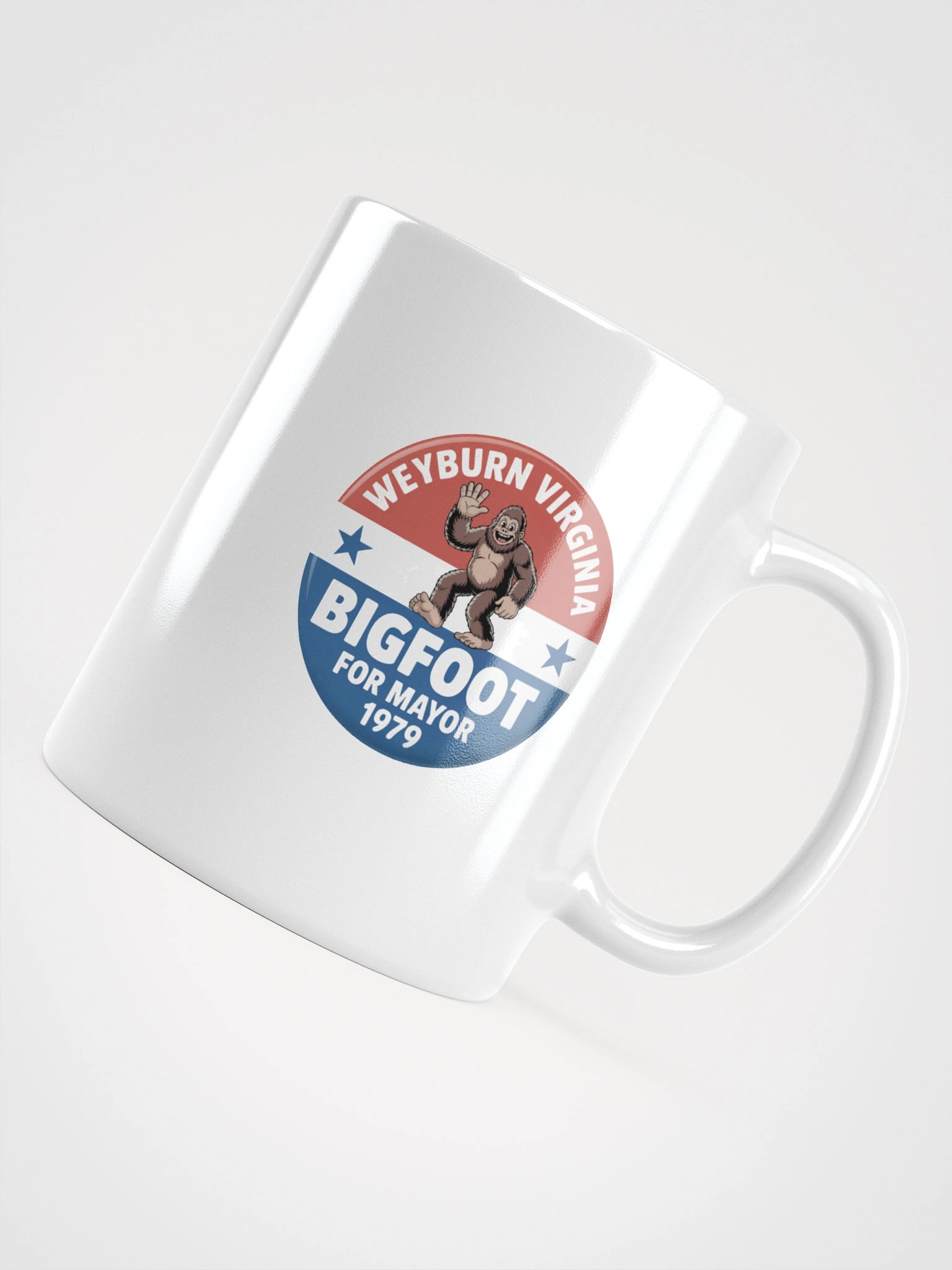 Weyburn Virginia Bigfoot for Mayor 79' Mug product image (4)