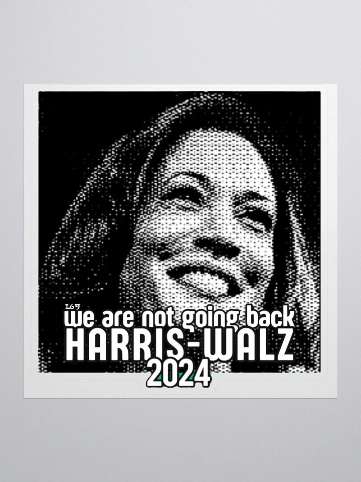 HARRIS-WALZ 2024 WE ARE NOT GOING BACK product image (2)
