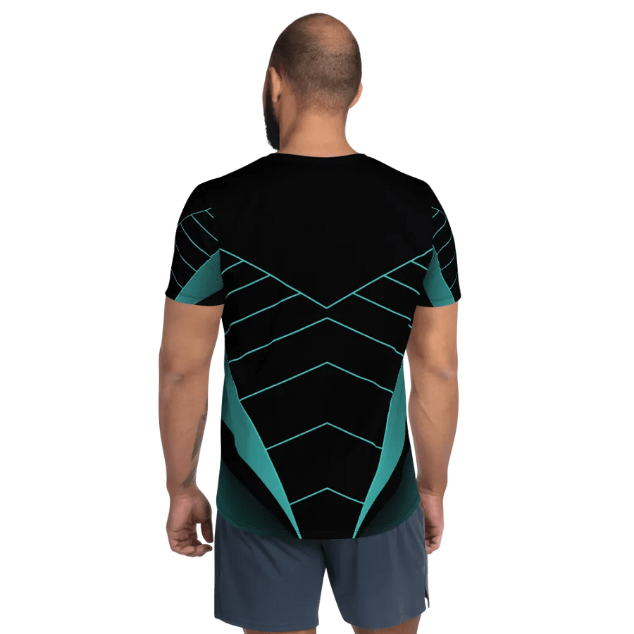 Futuristic Avatar All-Over Athletic Tee product image (2)