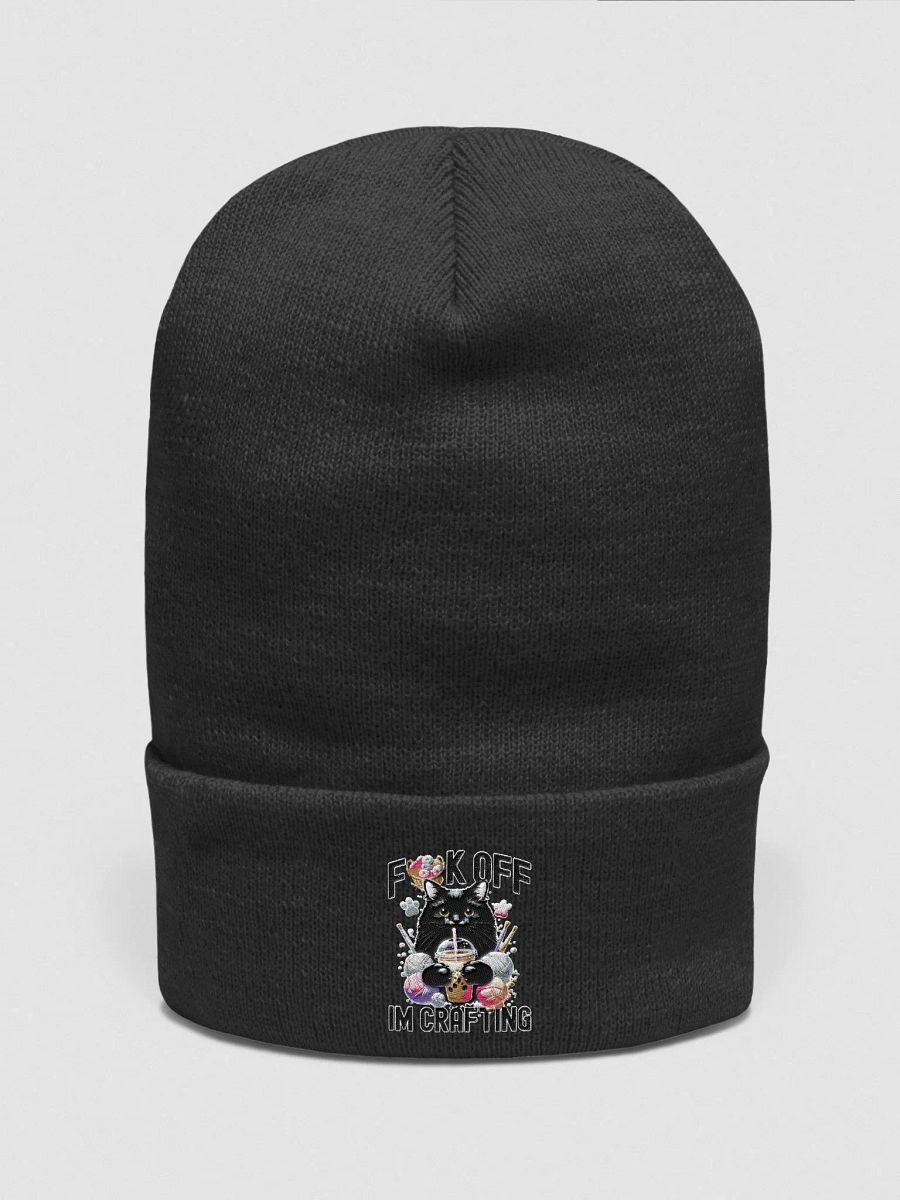 F-ck Off I'm Crafting Beanie product image (1)