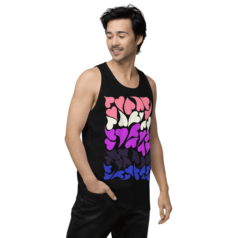 Nestled PRIDE Genderfluid Tank Top product image (6)