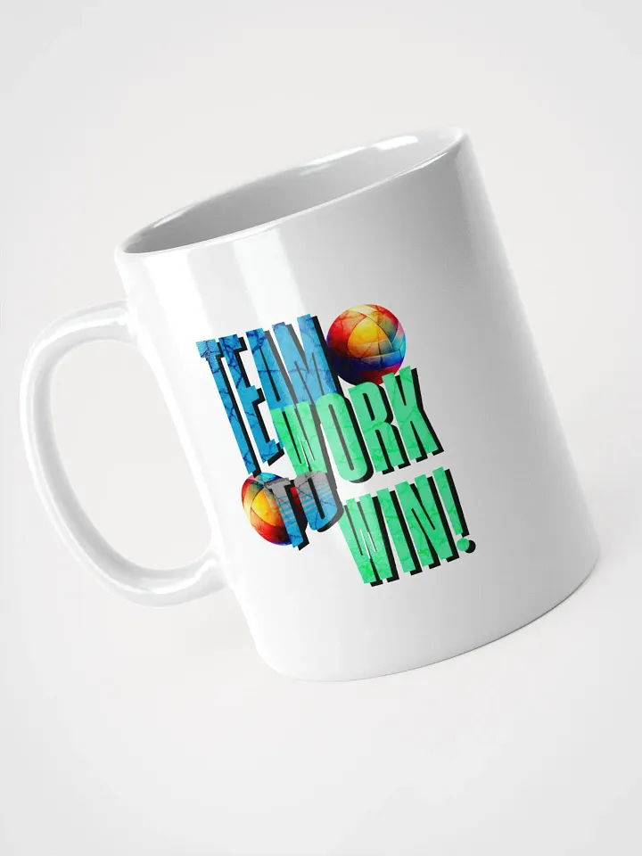 Team Work To Win Volleyball Energized Mug product image (2)
