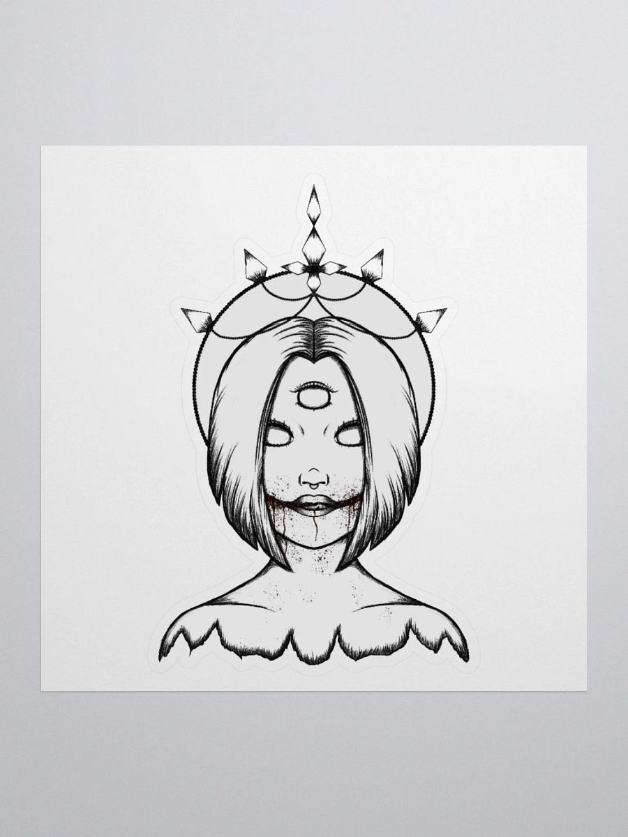 3 eyed babe sticker product image (1)