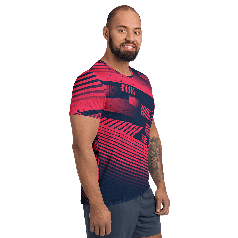 Red Stripes | Men´s Athletic T-Shirt product image (7)