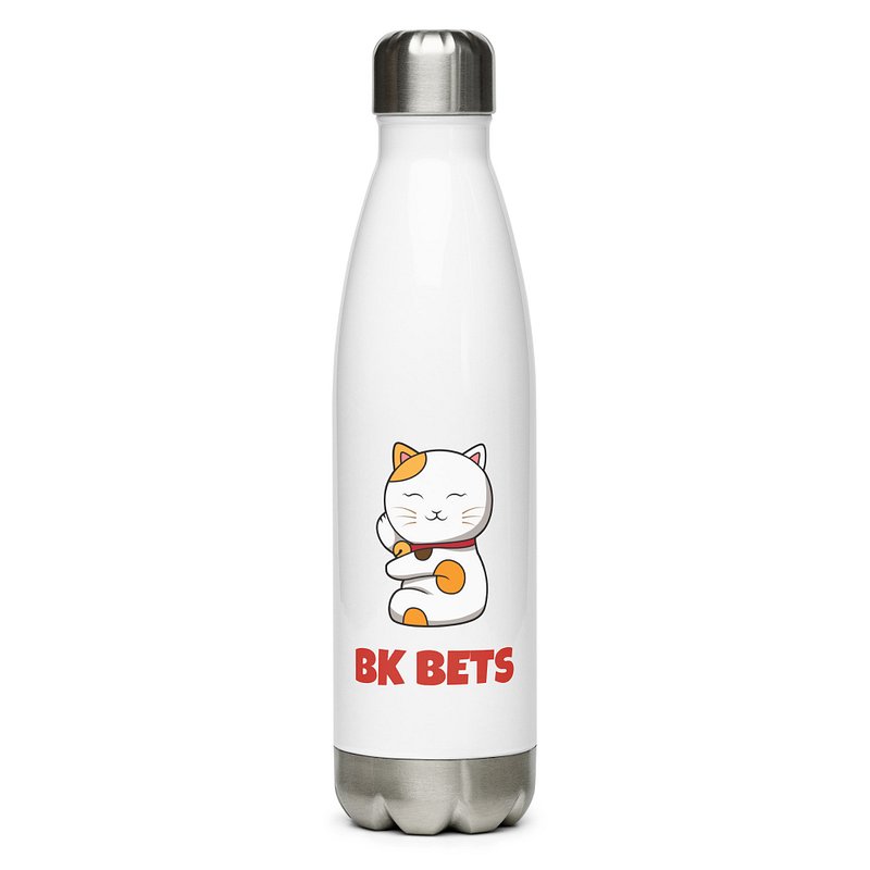 KITTY BUTT RUB WATER BOTTLE - WHITE