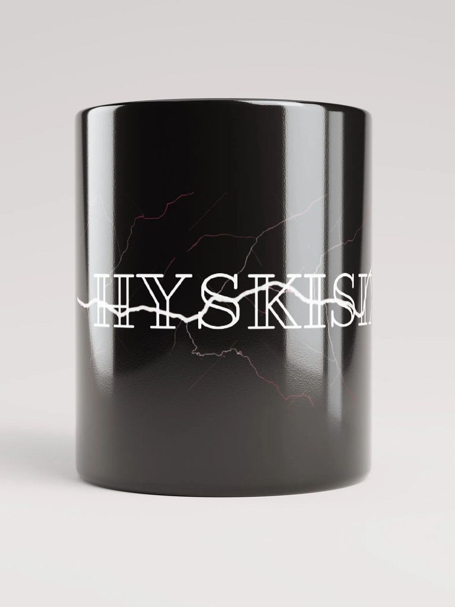 HyskiSix - Glossy Black Mug product image (5)