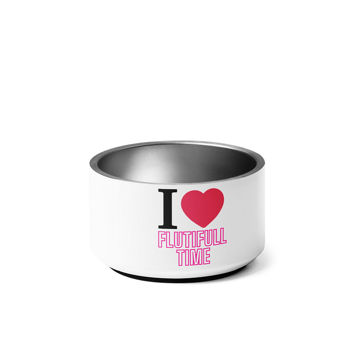 Make Life More Flutifull Pet bowl product image (1)