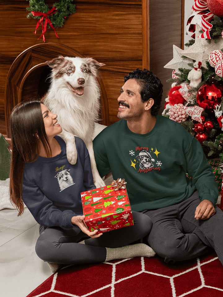 YOUR BEST FRIEND! / SWEATSHIRT WITH PERSONALIZED NAME / EMBROIDERED product image (1)