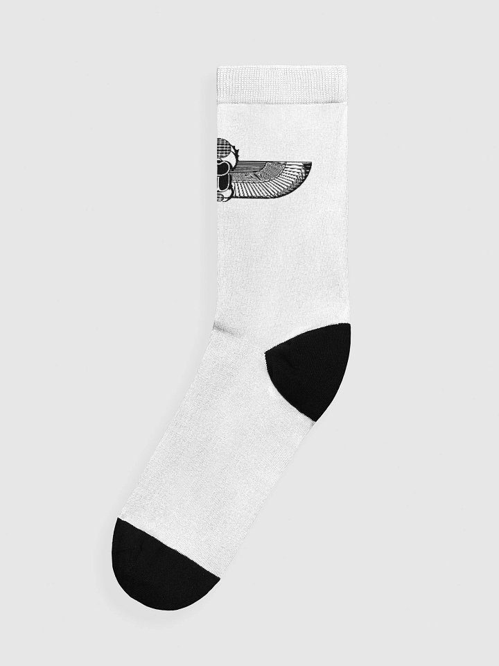 Horizon logo Crew Socks - Mass team white product image (1)