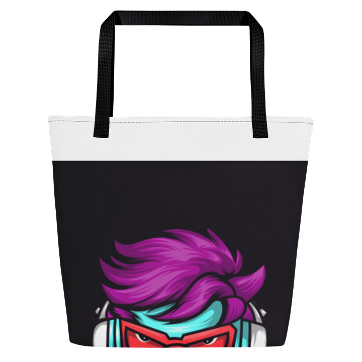 All-Over Print Large Tote Bag w/ Pocket product image (1)