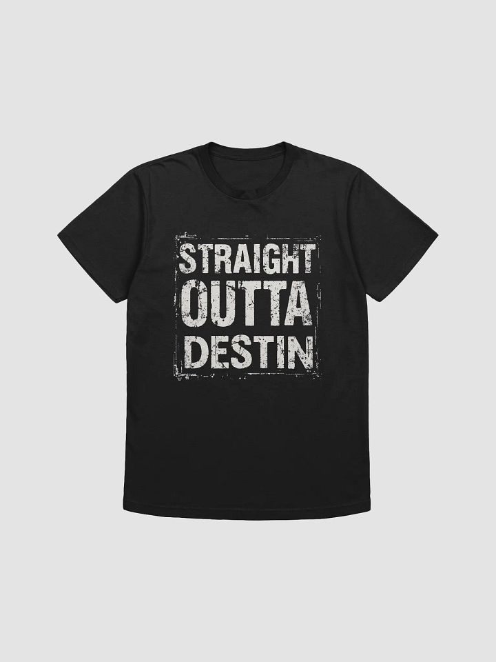Straight Outta Destin Supersoft Vintage Tee product image (1)