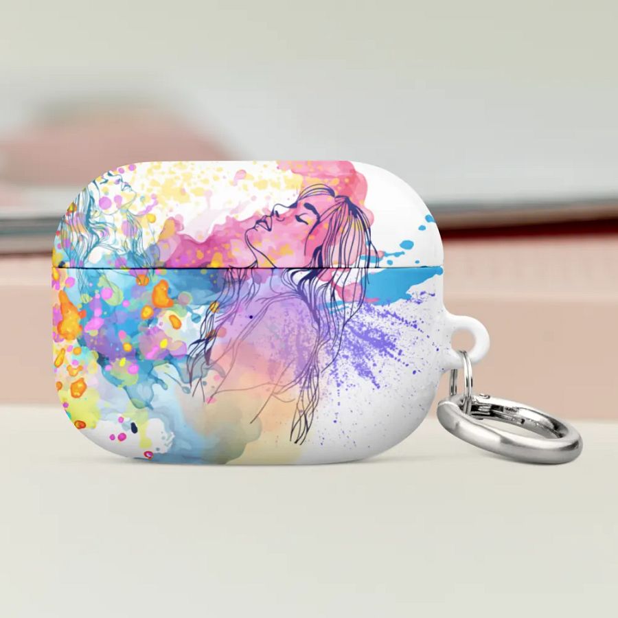 watercolor pastel Ipod holder for the soft lady techis or girls product image (7)