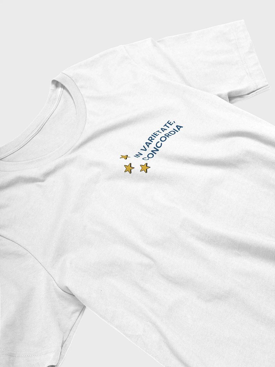 T-Shirt - In Varietate, Concordia & EU Stars - White & Variants product image (9)