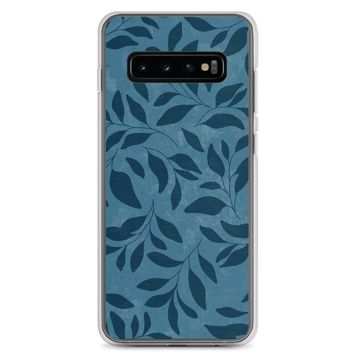 Midnight Foliage Blue Soft Case for Samsung product image (2)