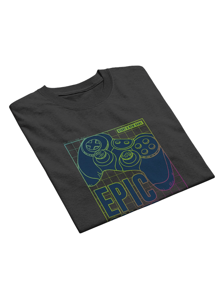 Epic Gamer Heavyweight Printed T-Shirt product image (2)