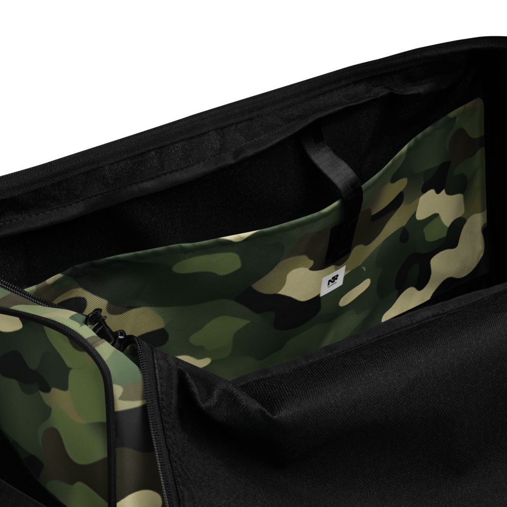 NR-Nurain- Monogram All-Over Print Duffle Bag product image (6)