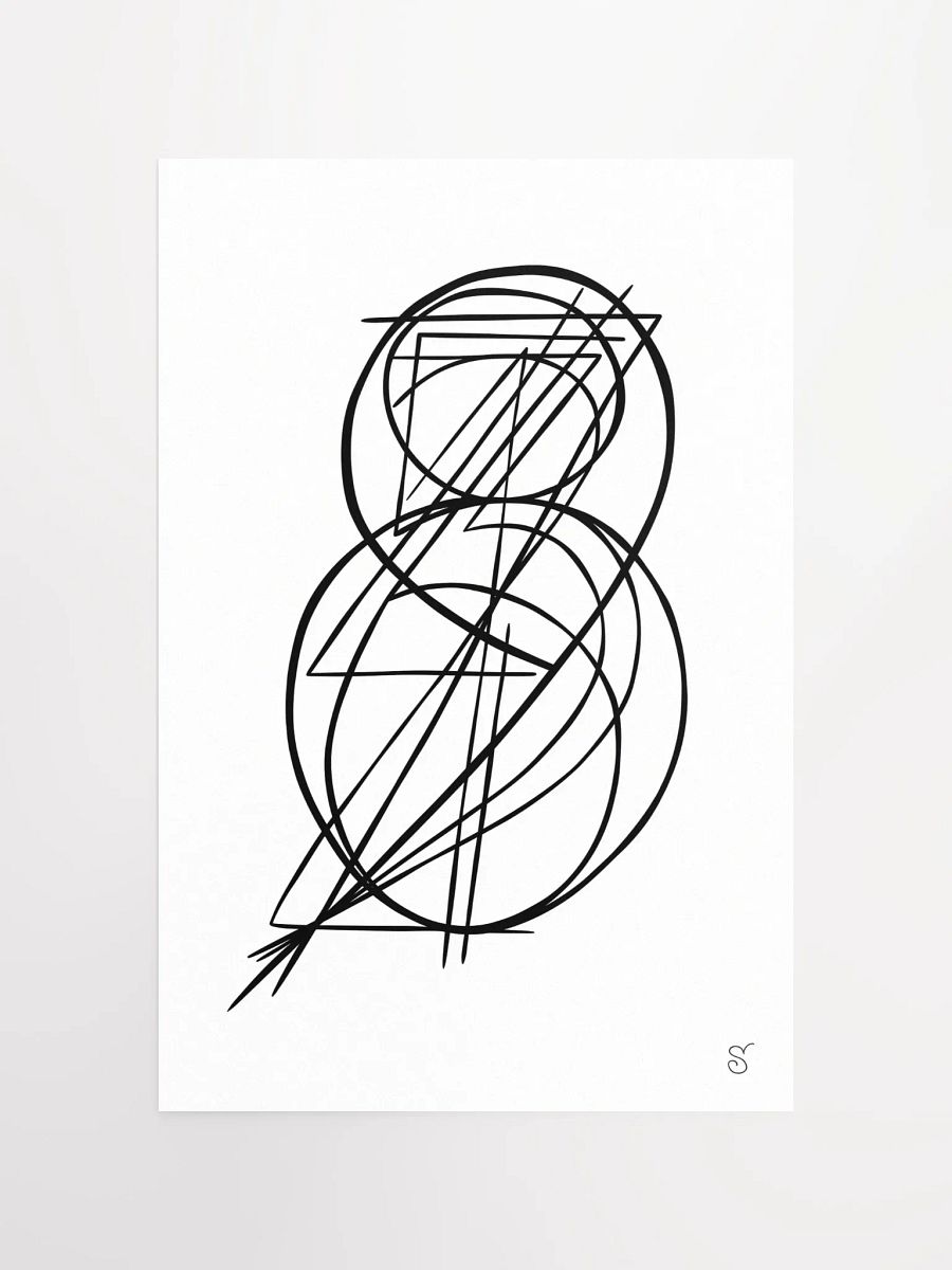 Vivid Matte Poster: Transform Your Space! - Abstract Image No. 10 product image (4)