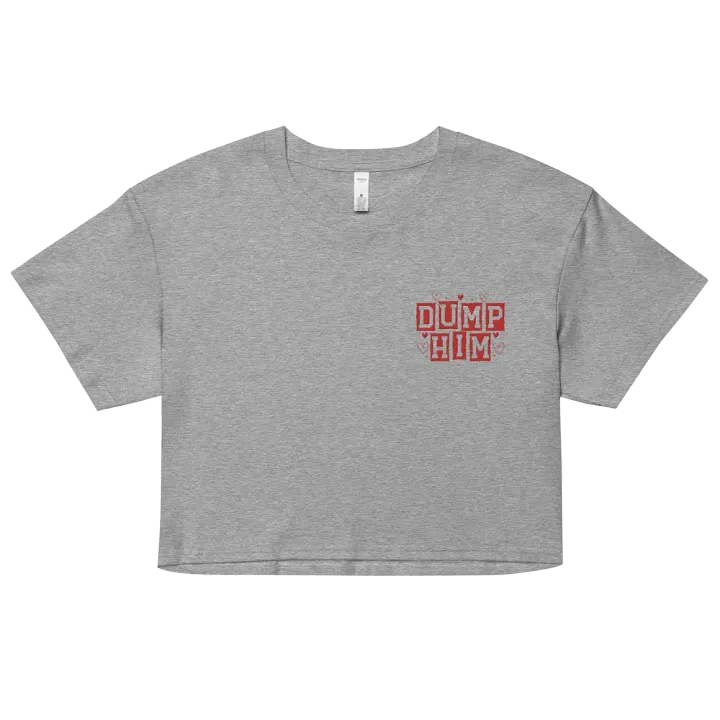 'DUMP HIM' Women's Premium Crop Top product image (81)