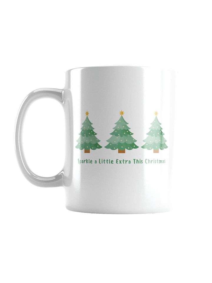 Sparkle a Little Extra This Christmas Mug, Christmas mug, holiday mug product image (1)