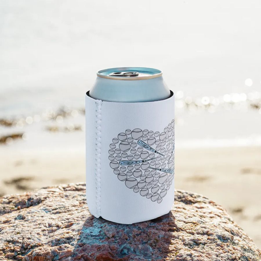Pure Heart Baseball Home Run Coozie Can Cooler product image (9)