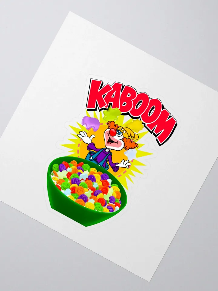🥣 Saturday Morning Breakfast Kaboom! Sticker 🥣 product image (6)