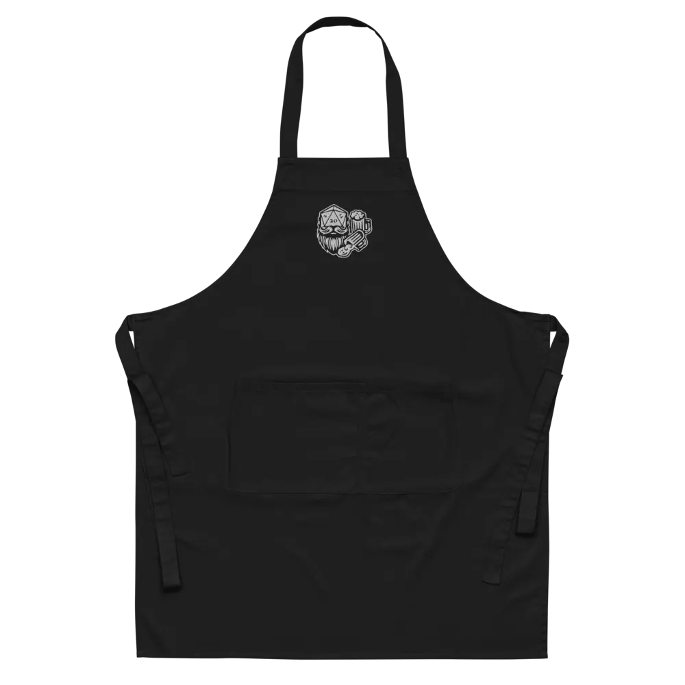 Bros white logo w/ mugs apron product image (6)