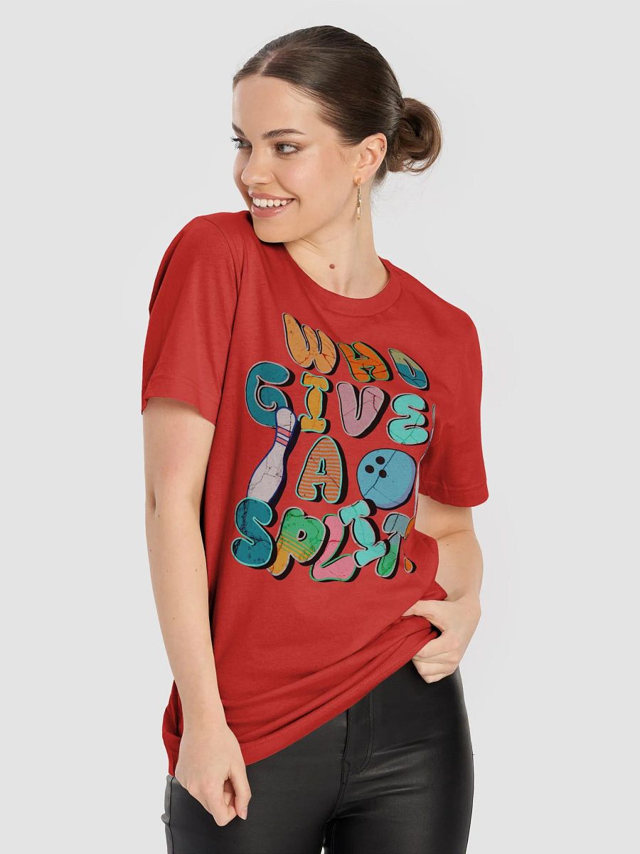 Who Gives A Split? Bowling with Style T-Shirt product image (52)