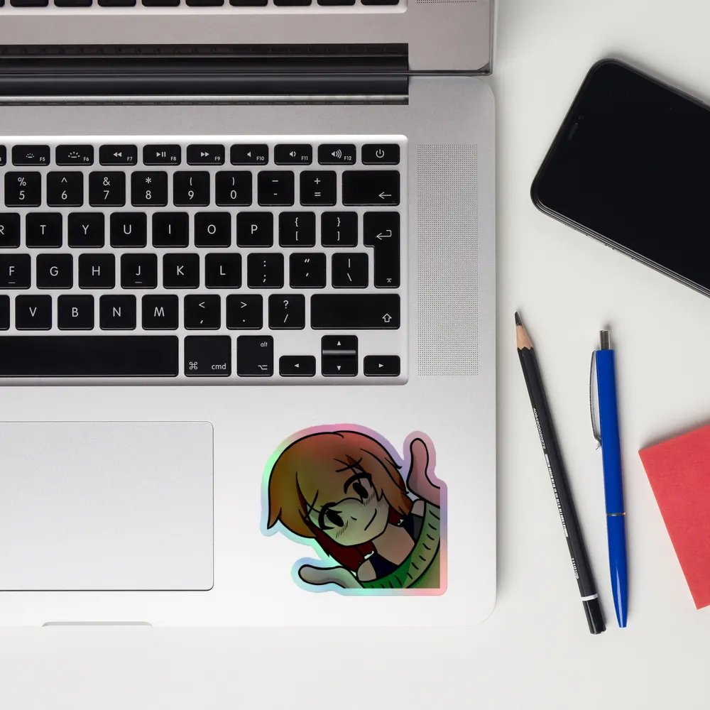 Miko Shrug Holo-Sticker! product image (12)