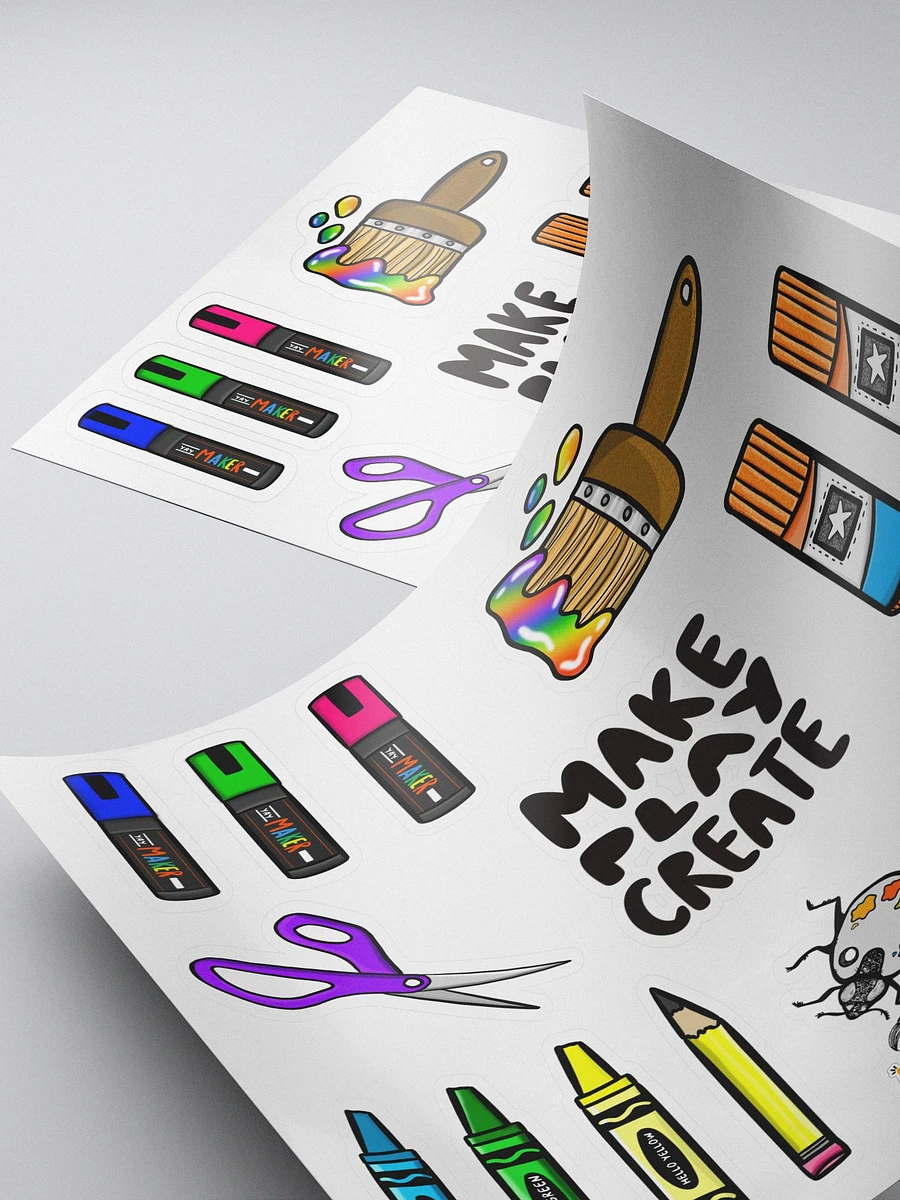 MAKE PLAY CREATE Sticker Sheet product image (4)