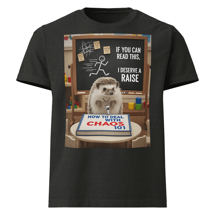 Whistle-Wielding Hedgehog Chaos Tee product image (1)