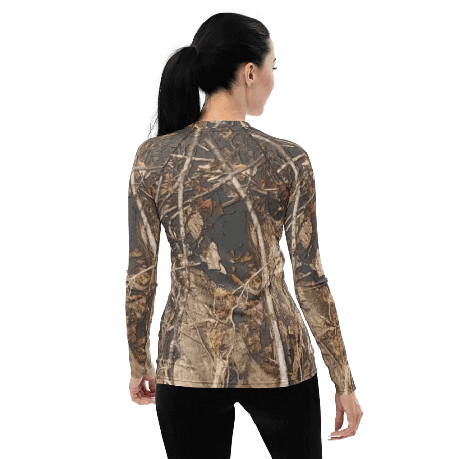 Women's Rash Guard - Dead Split - It Happennnns Camo product image (4)