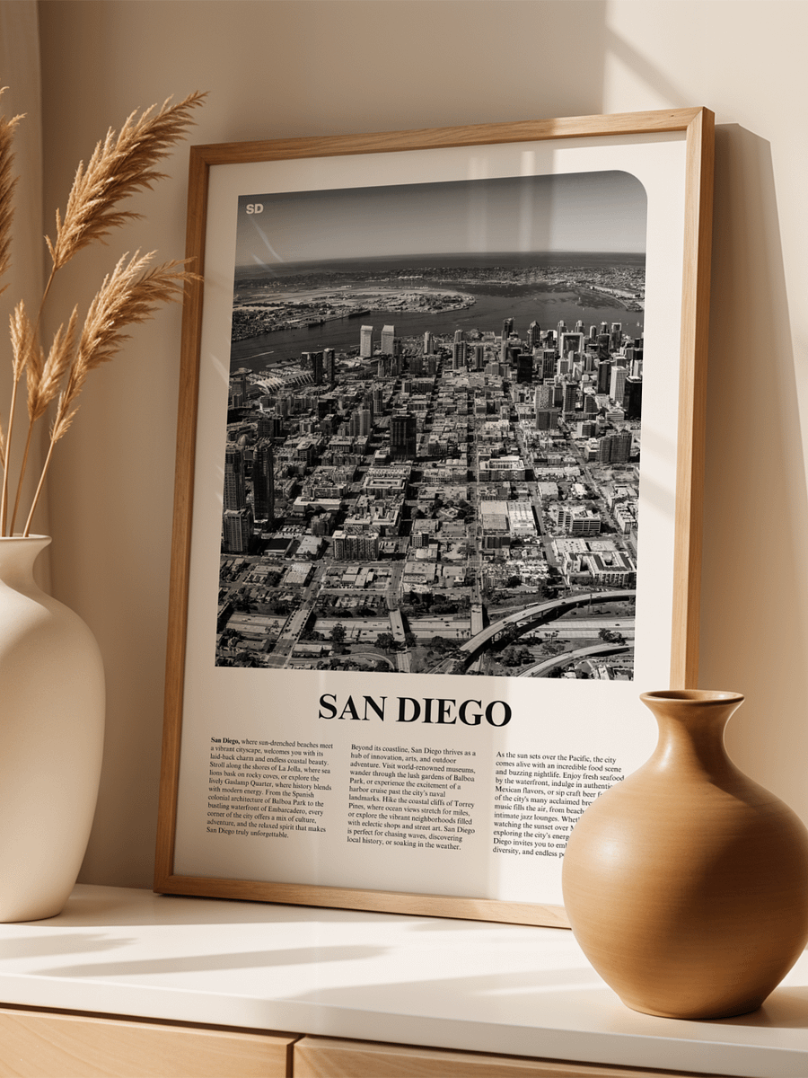 San Diego 01 Newspaper Poster product image (5)