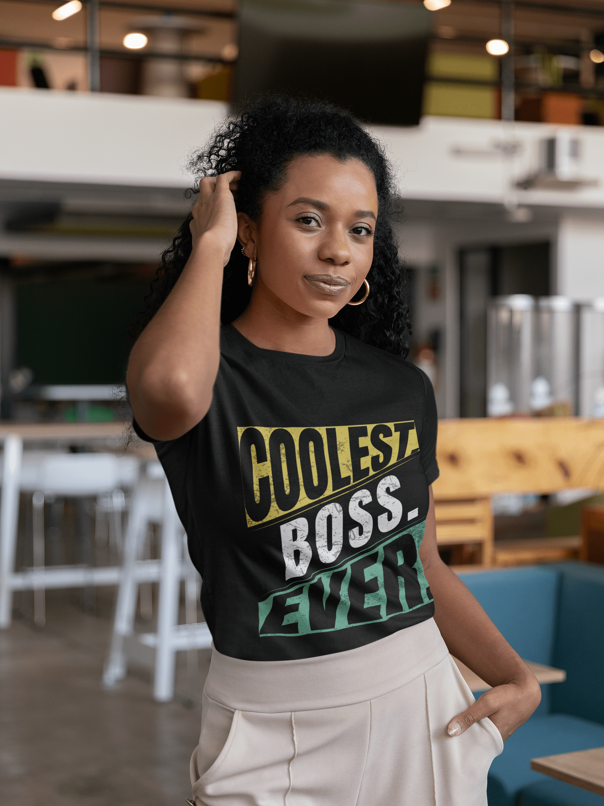 Special Edition Heavyweight T-Shirt – Coolest Boss Ever | Ultra-Soft, Elevated Fit & Leadership-Inspired product image (3)