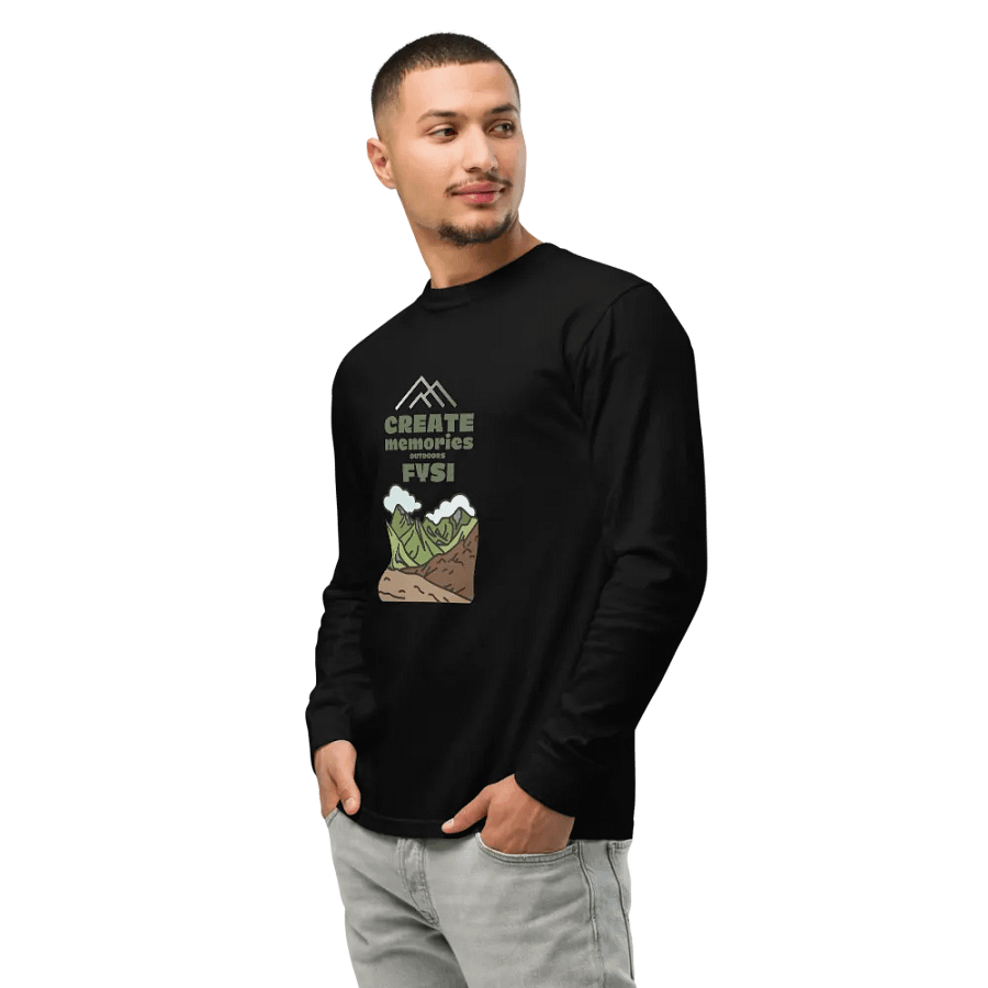 Memories Outdoors Organic Long Sleeve t-shirt product image (3)