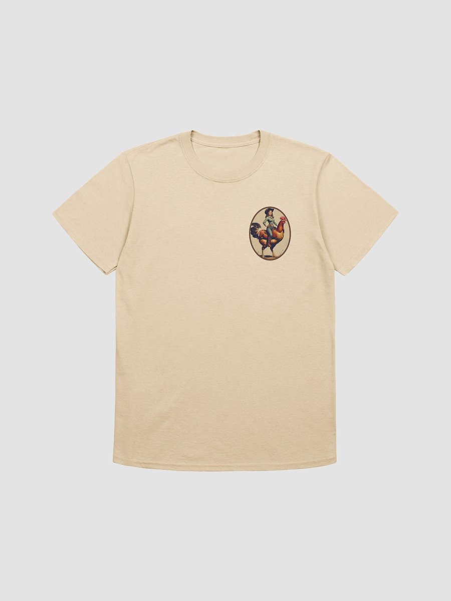 Cowgirl and Rooster Illustration T-Shirt product image (169)