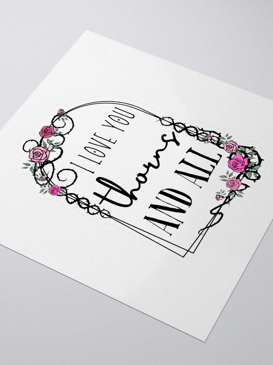 Thorns And All Sticker product image (3)